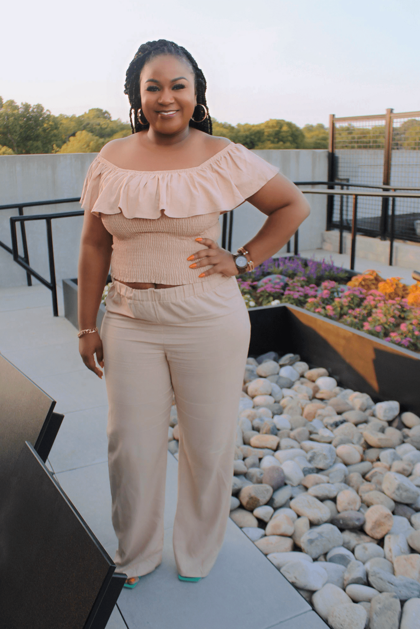 Abigail Ruffle Set - Z’Nor Avenue Boutique