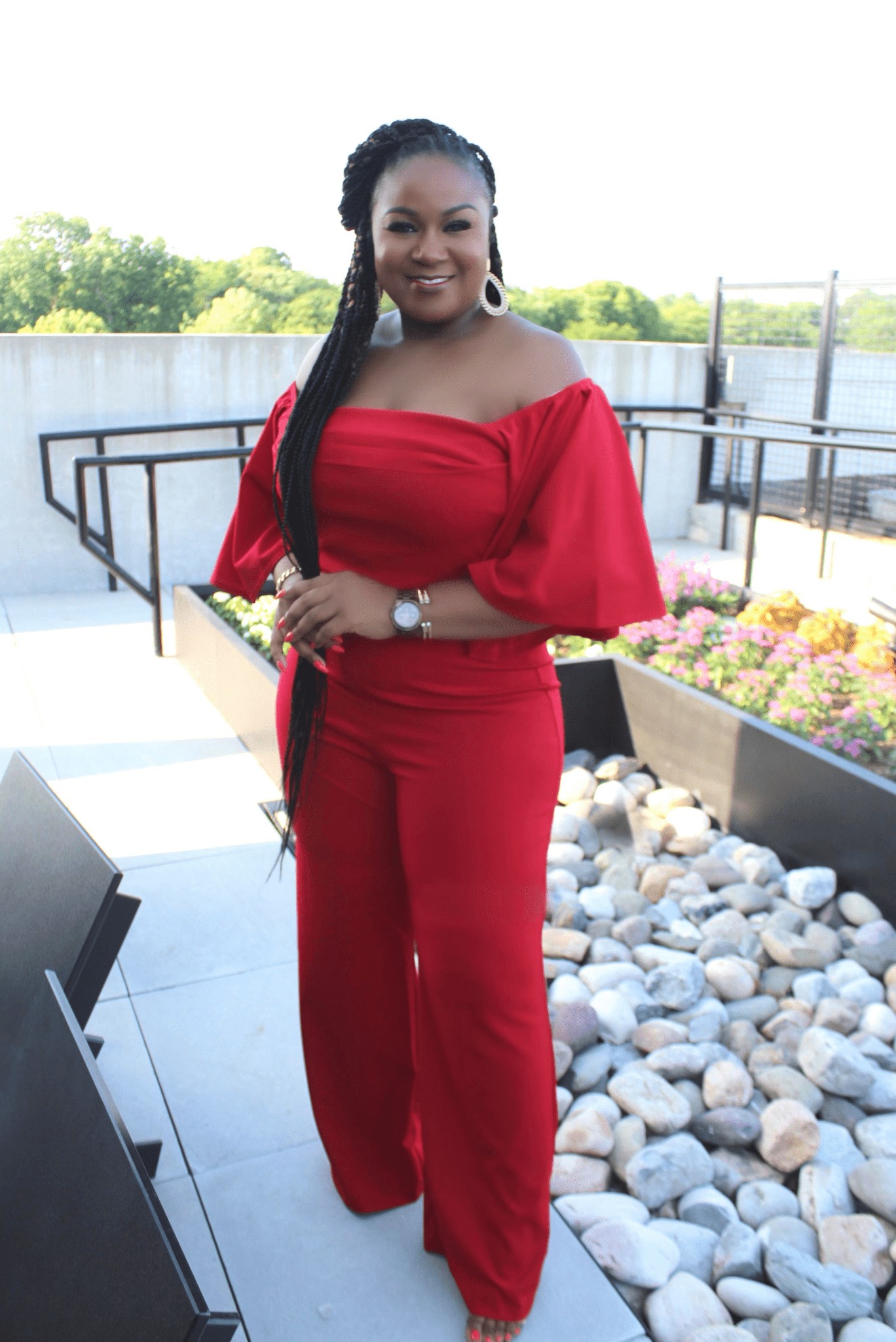 Candy Apple Red Jumpsuit - Z’Nor Avenue Boutique