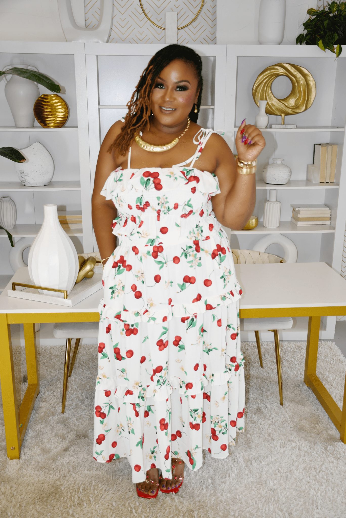 Cherry Blossom Maxi Z'Nor Avenue Boutique Cherry Blossom Maxi Z'Nor Avenue Boutique