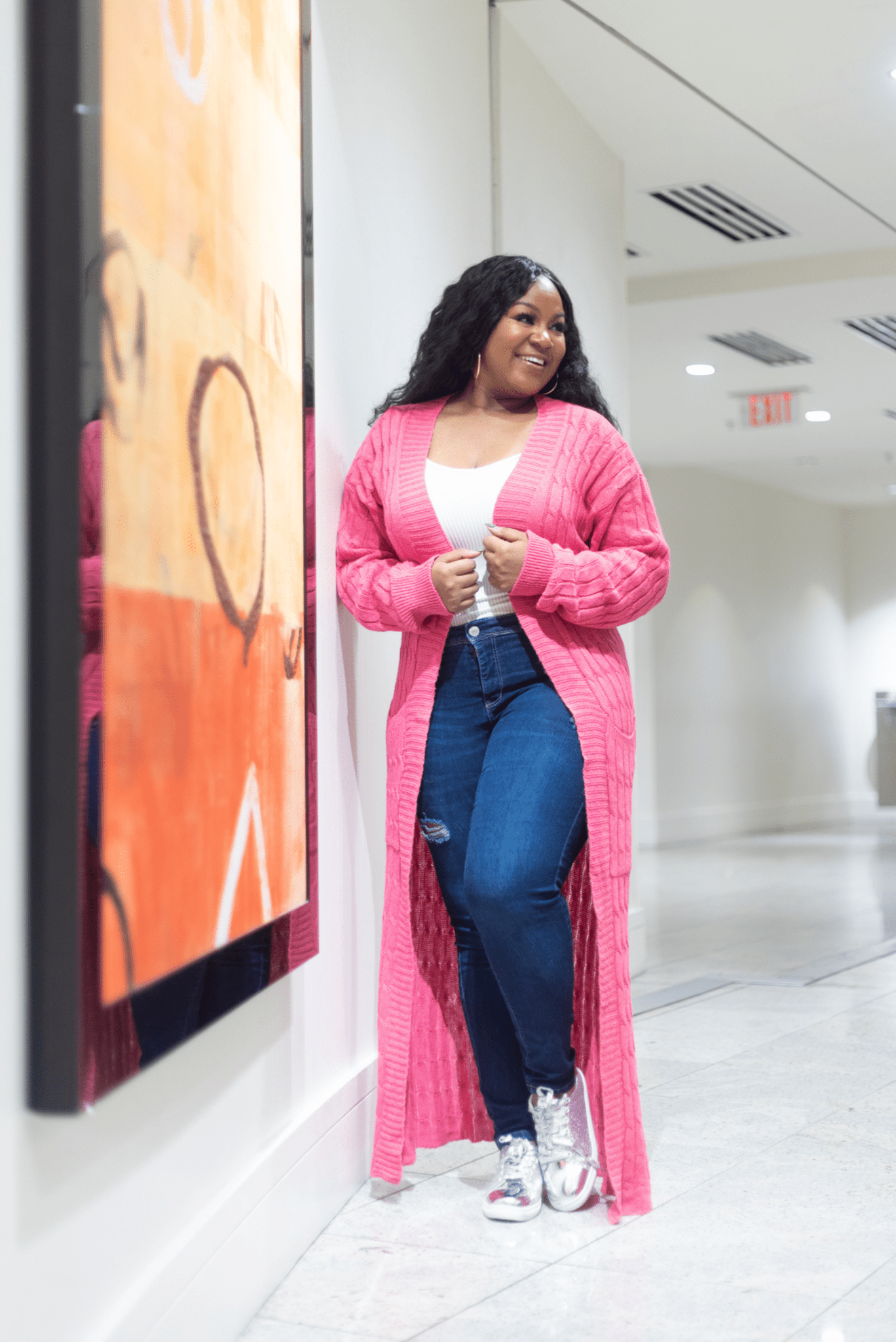 Destiny Knitted Pink Cardigan - Z’Nor Avenue Boutique