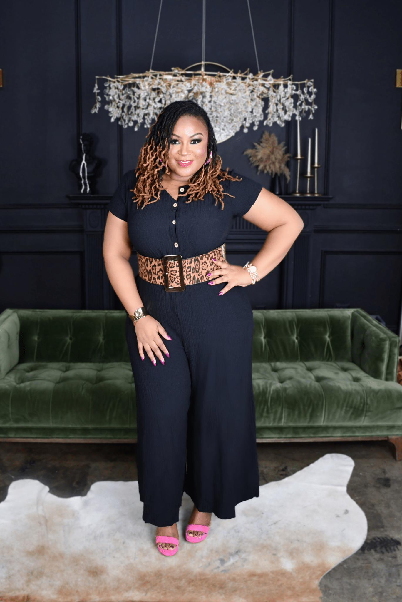 Easy Days Jumpsuit (Black)