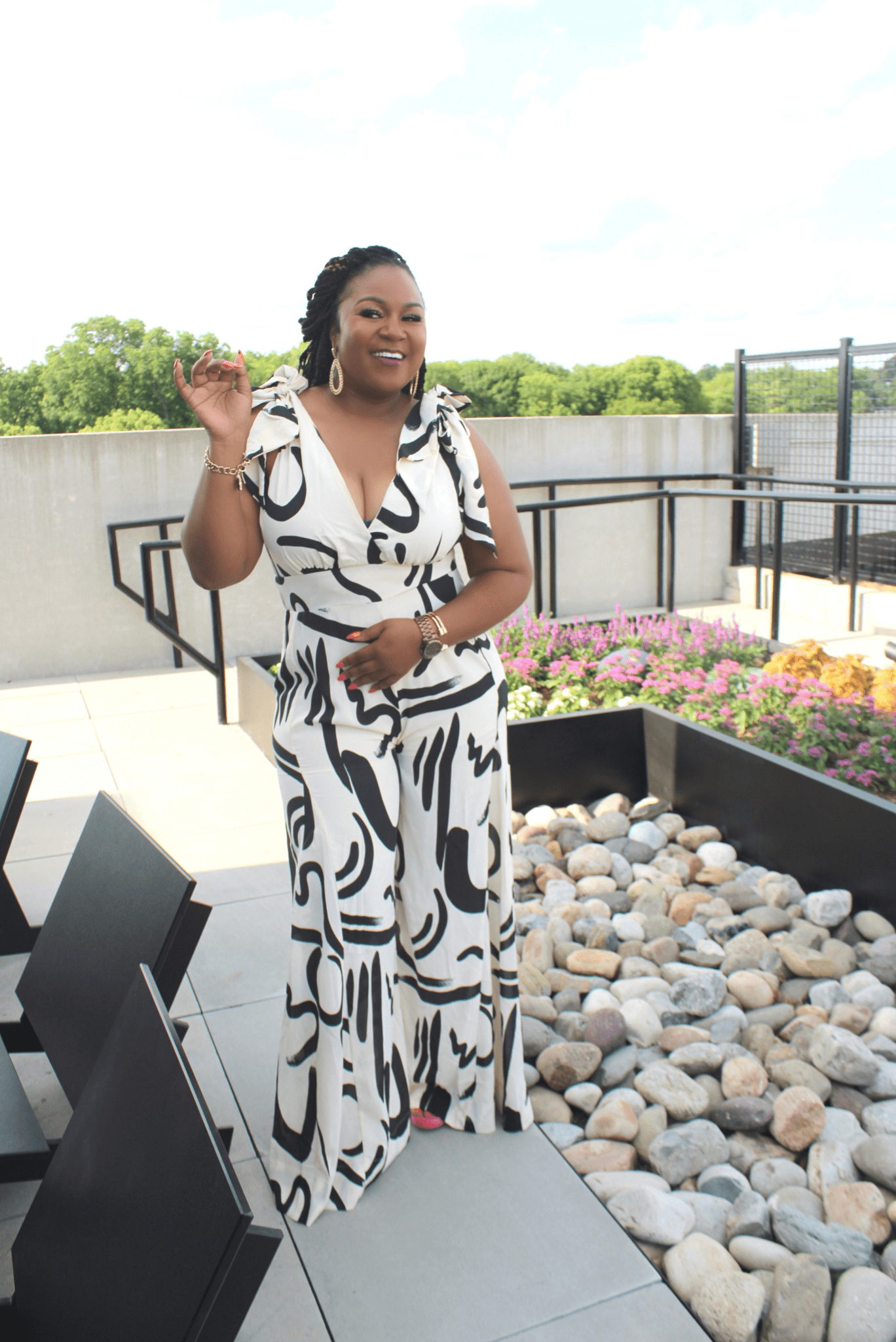 Kelly Print Jumpsuit - Z’Nor Avenue Boutique