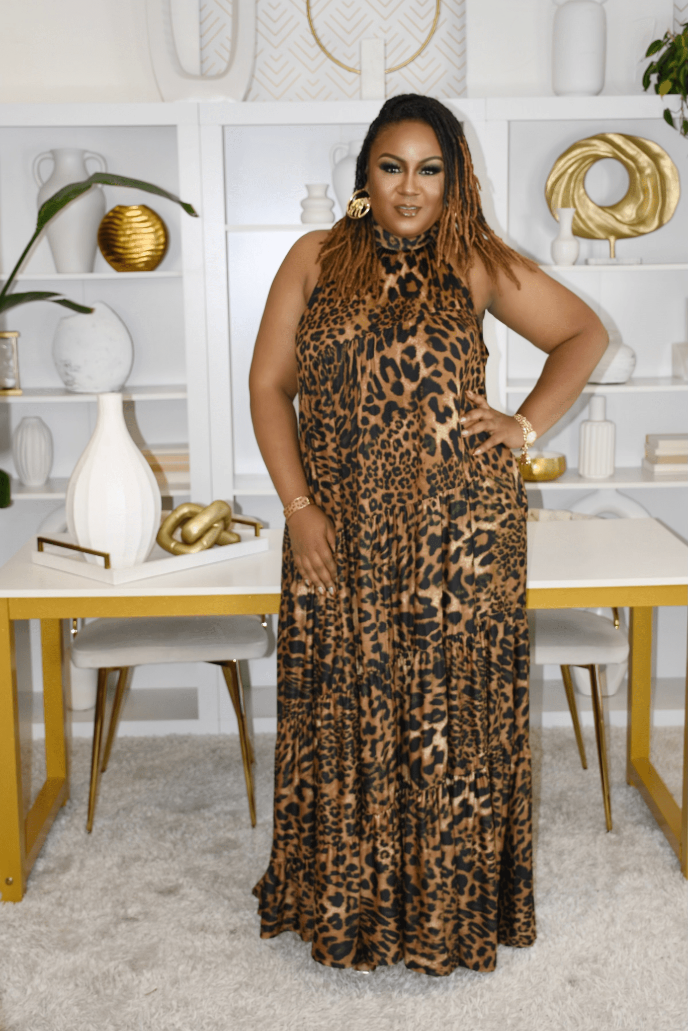 Loaded Love Maxi Dress (Cheetah) Z'Nor Avenue Boutique Loaded Love Maxi Dress (Cheetah) Z'Nor Avenue Boutique