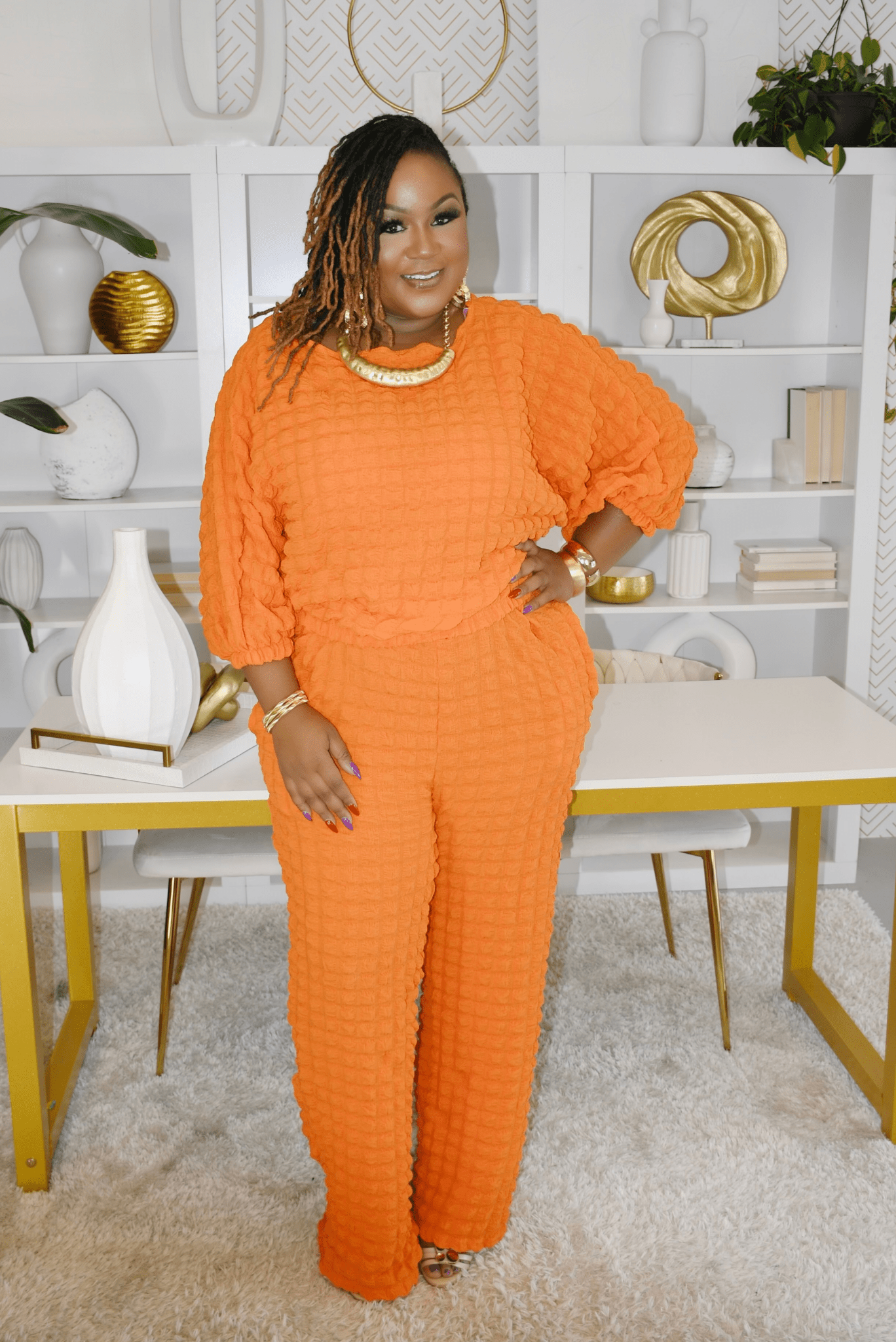 Lollipop Bubble Set (orange) - Z’Nor Avenue Boutique