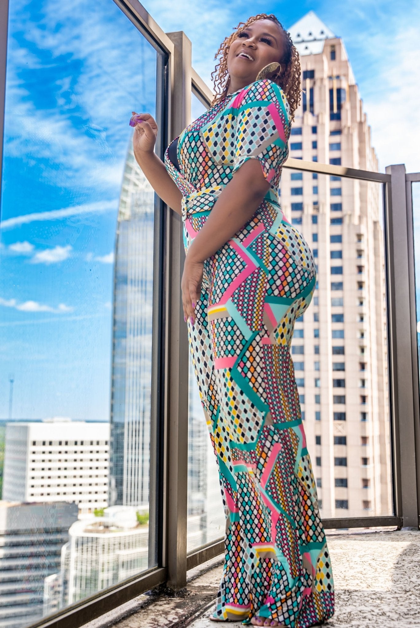 Lux Pattern Jumpsuit - Z’Nor Avenue Boutique