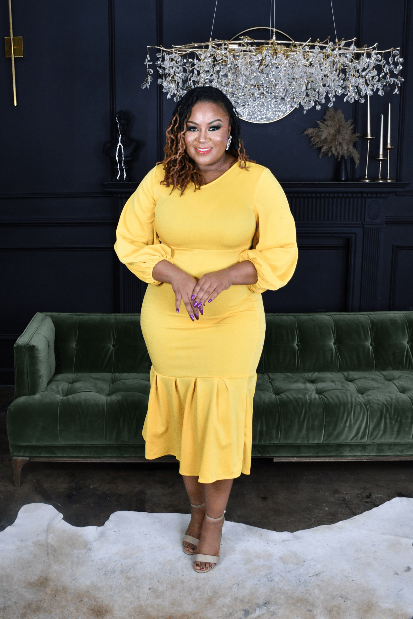 Mix and Mingle Dress ( Yellow)