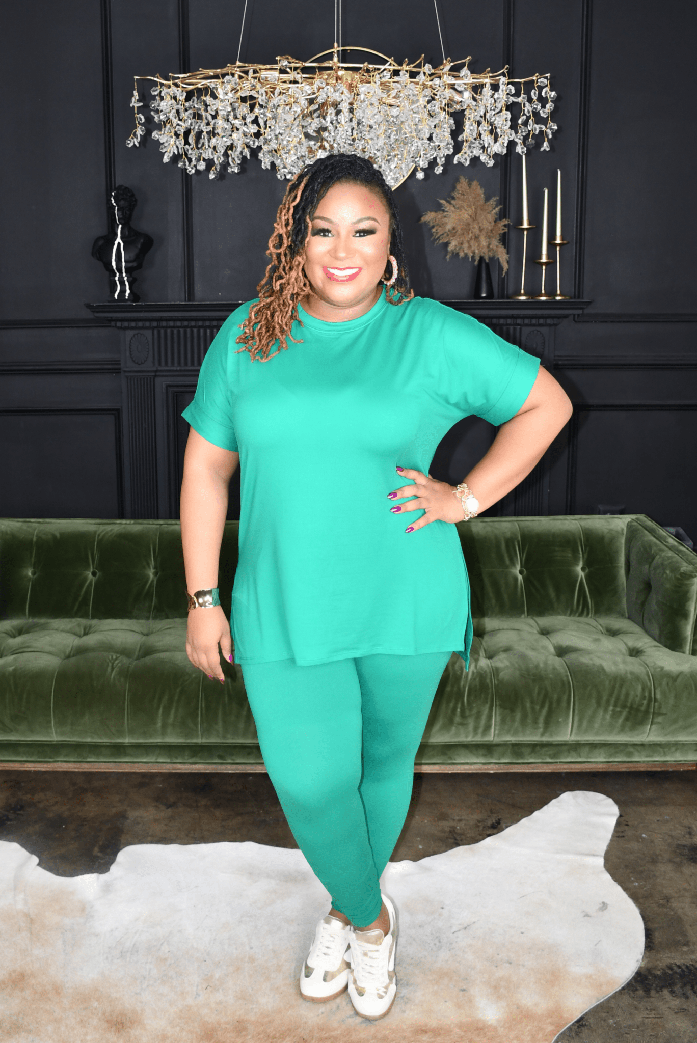 My Everyday Vibe Set Pants (Green)