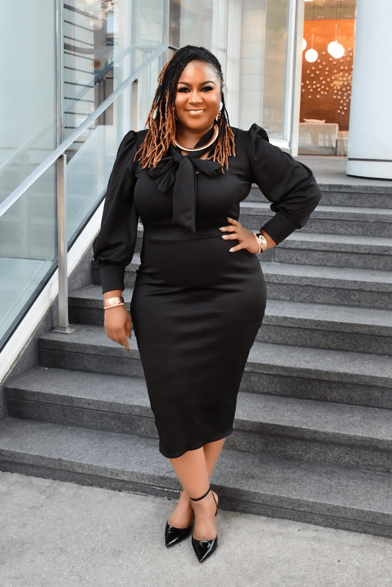 Shes Tea Dress (Black) - Z’Nor Avenue Boutique