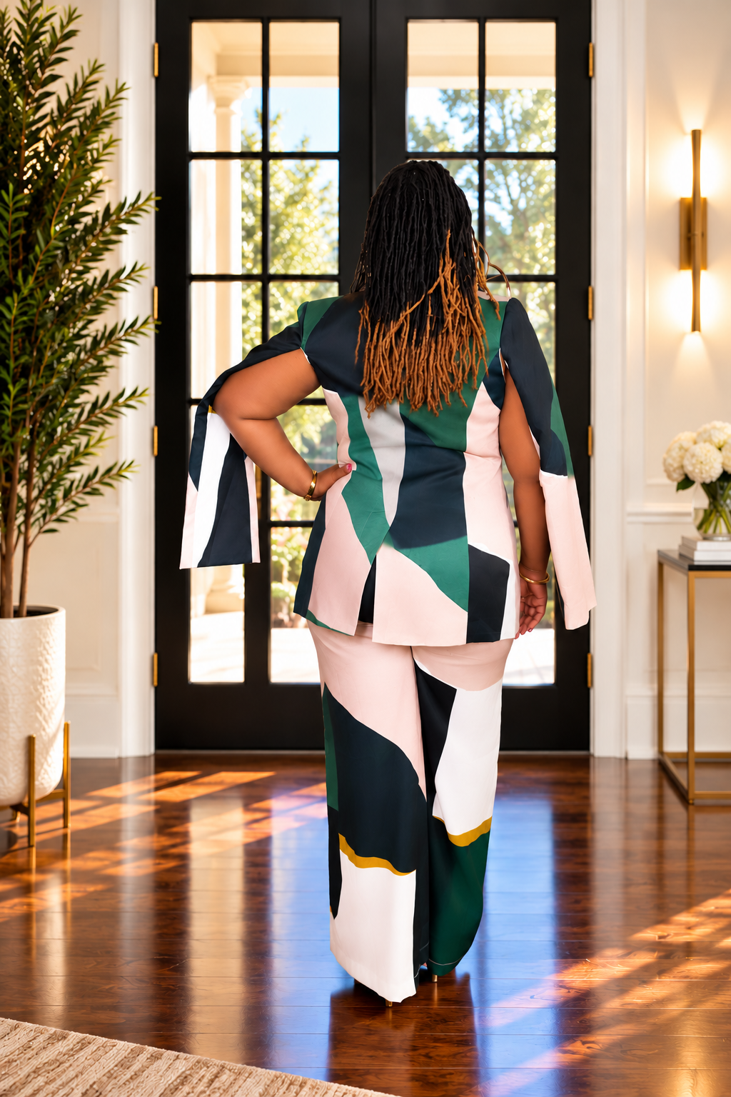 Nicole Pattern Suit