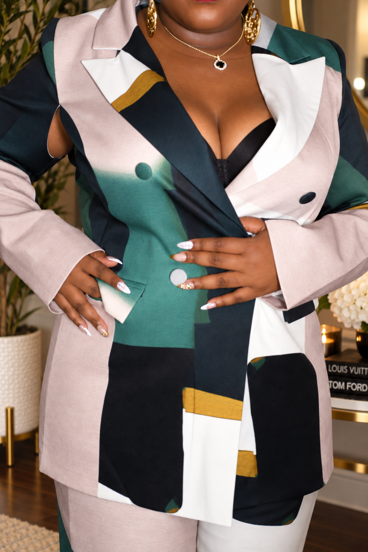 Nicole Pattern Suit