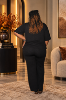 Crinkle Comfort set (black)