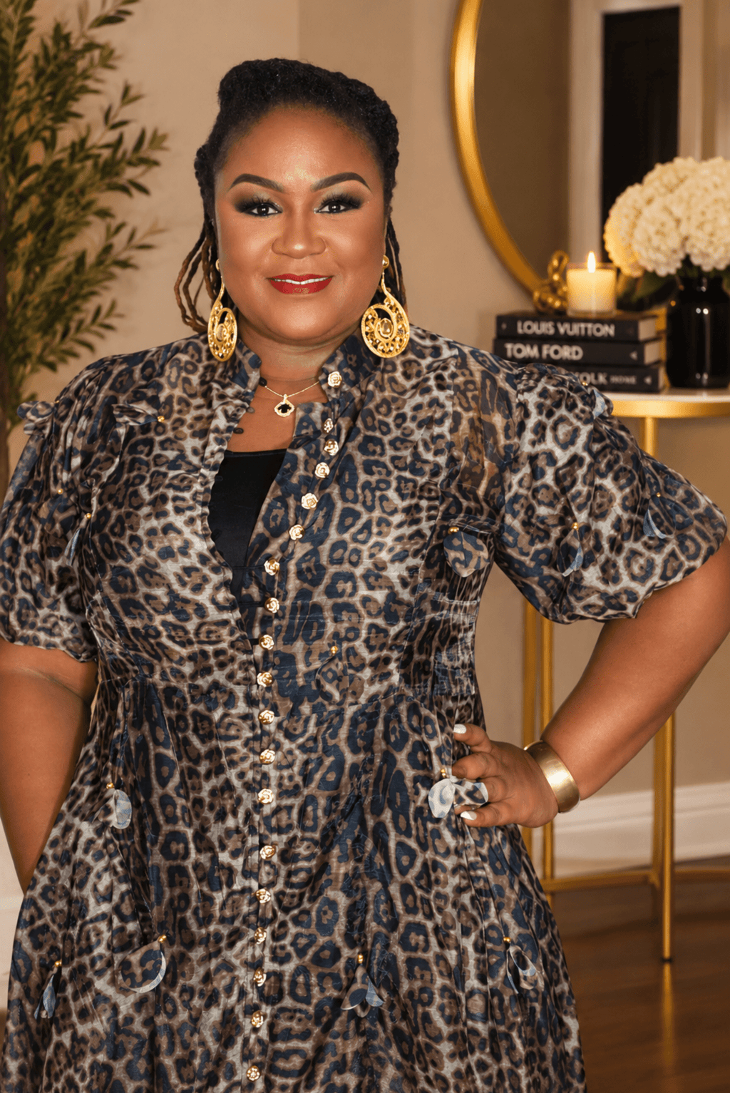 Chase leopard Dress
