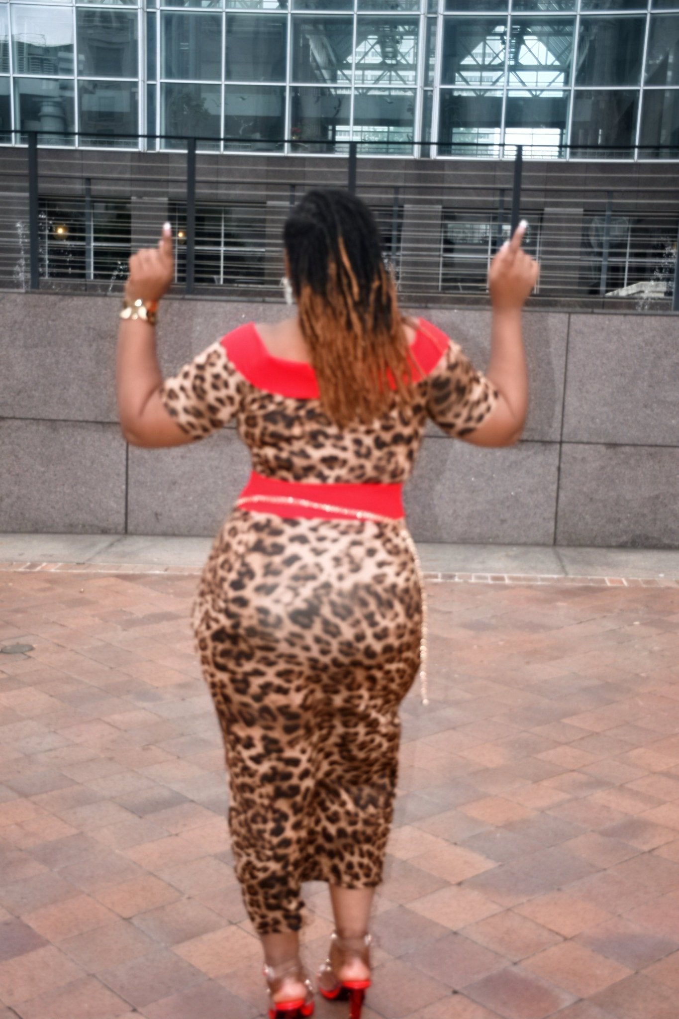 Cheetah Lux Dress