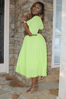 Church Girl Crinkle Dress - Z’Nor Avenue Boutique