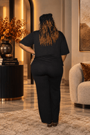 Crinkle Comfort set (black) - Z’Nor Avenue Boutique