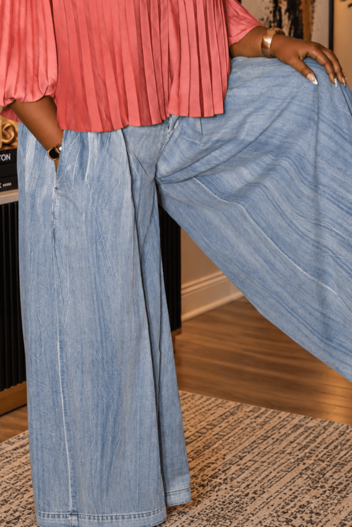 Denim Love Widelegs - Z’Nor Avenue Boutique