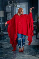 Full Course Red Shirt Dress (pre - order) - Z’Nor Avenue Boutique