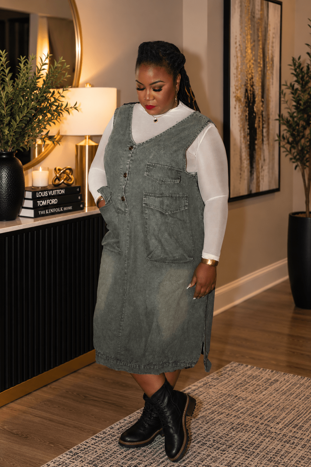 Jessie Overall Dress - Z’Nor Avenue Boutique