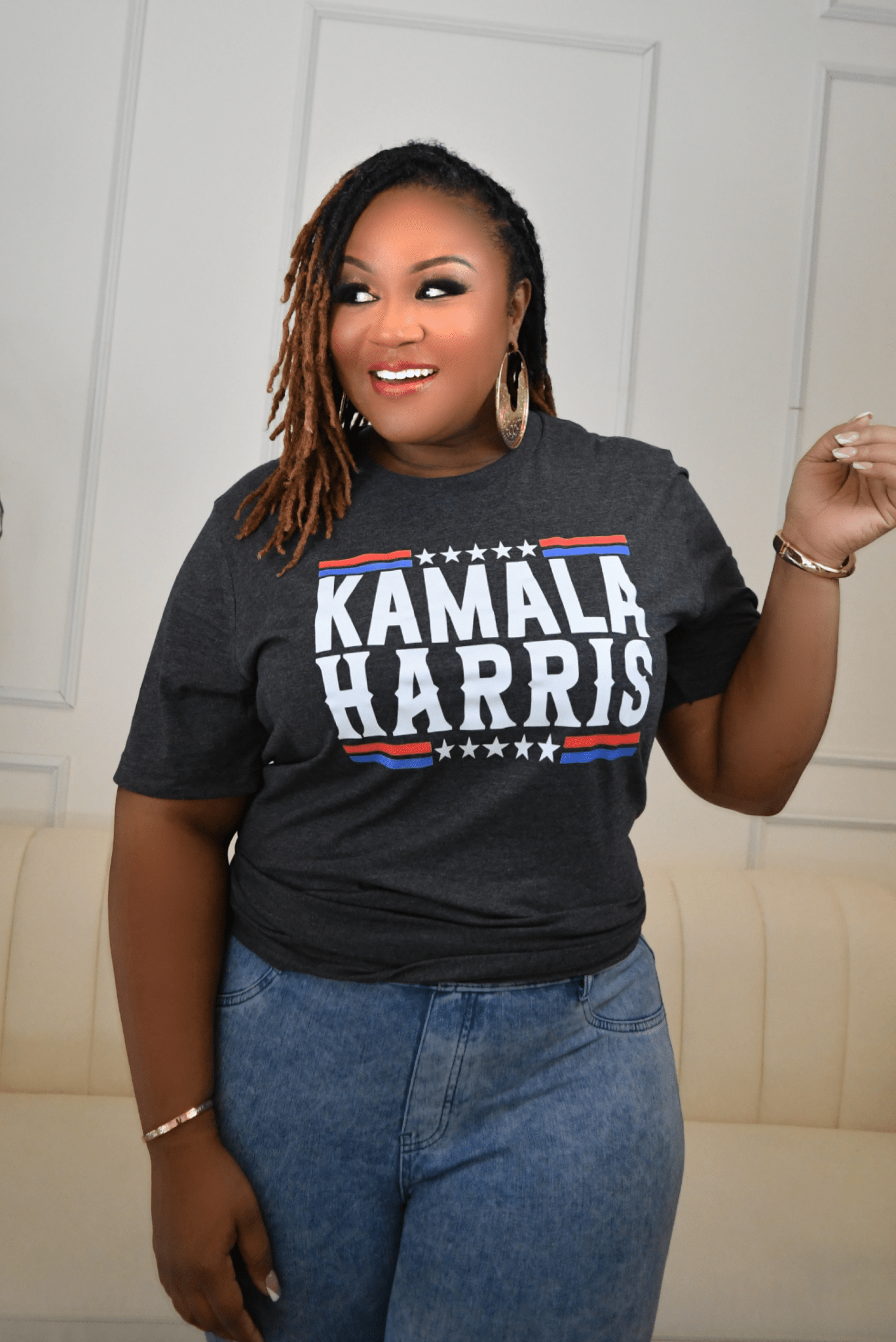 Kamala H Tee - Z’Nor Avenue Boutique