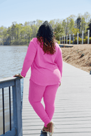 Novi Ribbed set (Pink) - Z’Nor Avenue Boutique
