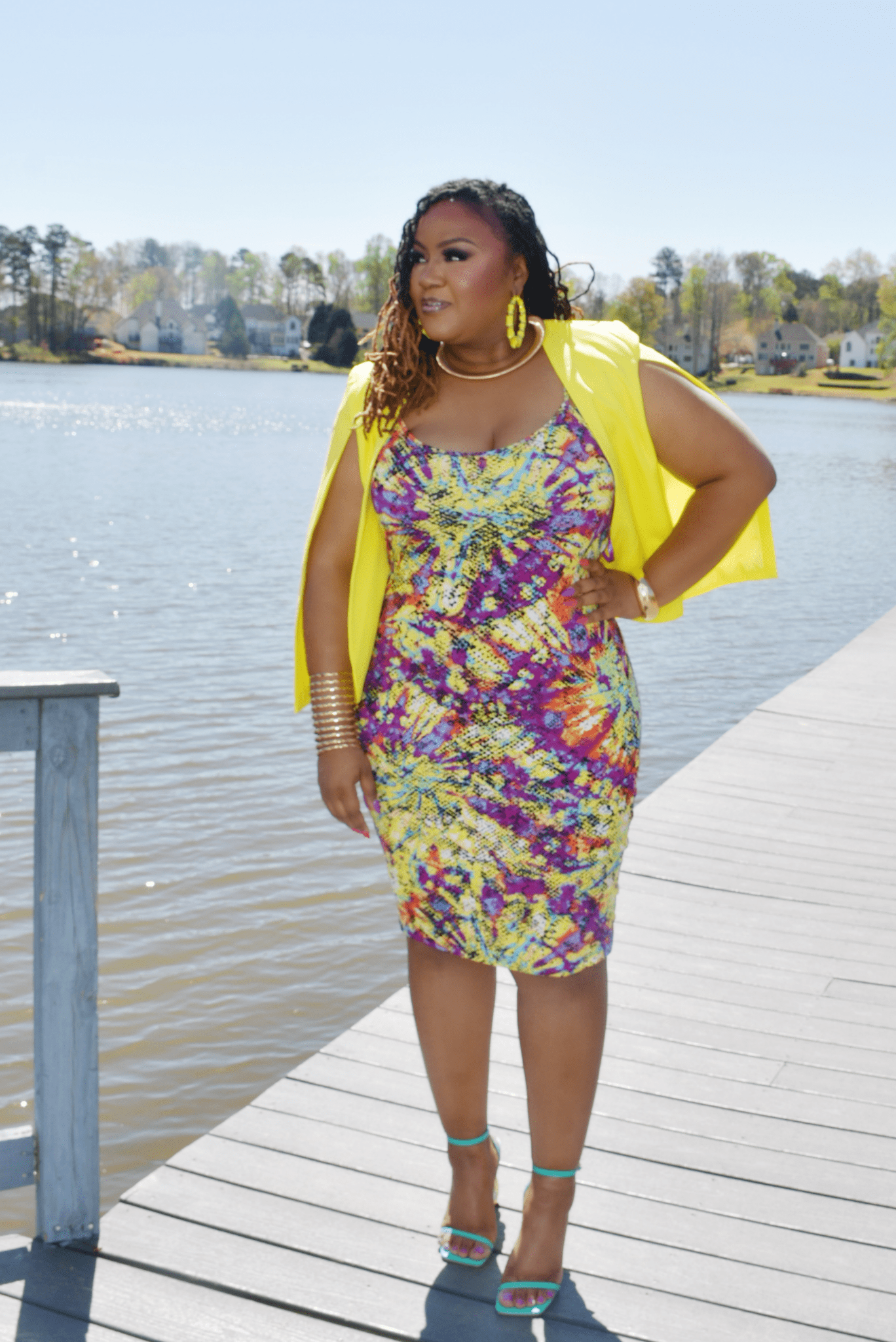 Ocean Spaghetti Dress