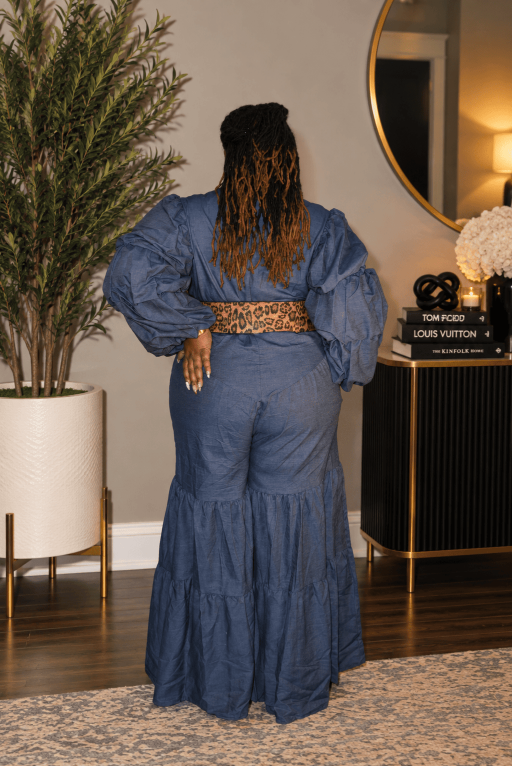 Paris Denim Jumpsuit