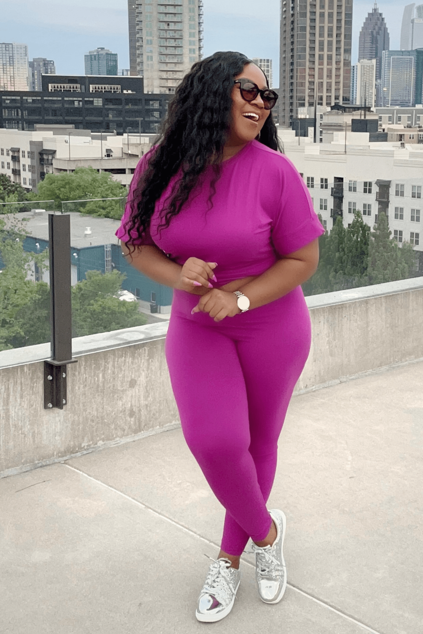 Purple comfy Loungewear set - Z’Nor Avenue Boutique