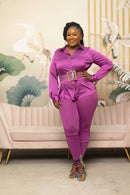 Royalty Purple Co Ord Sets - Z’Nor Avenue Boutique