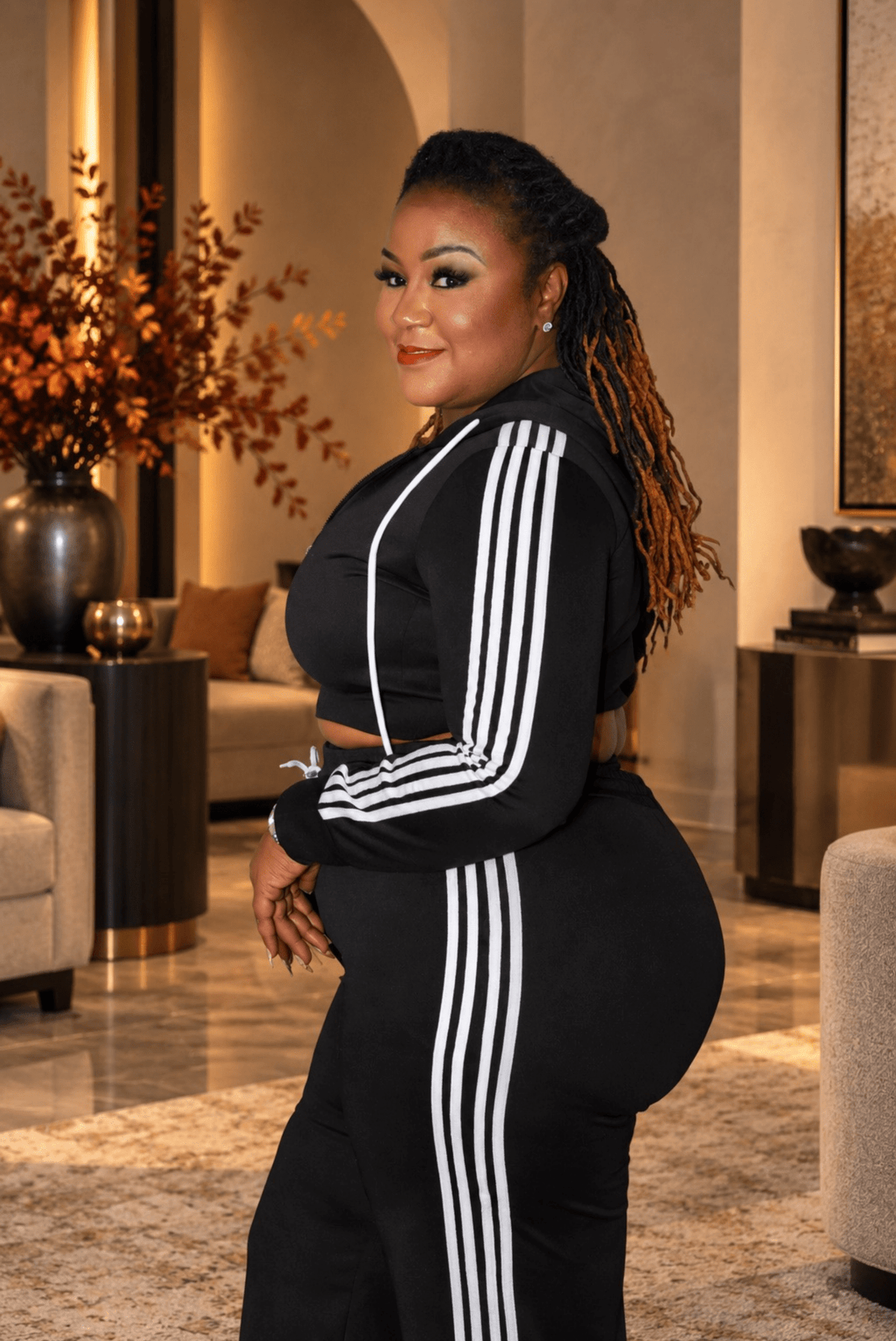 Stormy Stripe Set (Black)