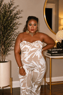 Swiss Caramel Jumpsuit - Z’Nor Avenue Boutique