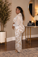 Swiss Caramel Jumpsuit - Z’Nor Avenue Boutique