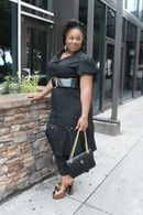 Takisha Dress (black) - Z’Nor Avenue Boutique