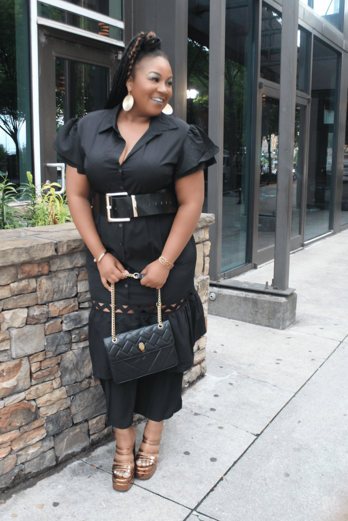 Takisha Dress (black) - Z’Nor Avenue Boutique