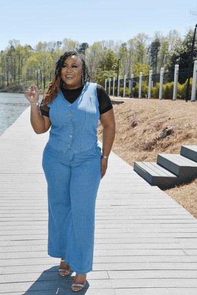 Tea Two piece Denim – Z'Nor Avenue Boutique