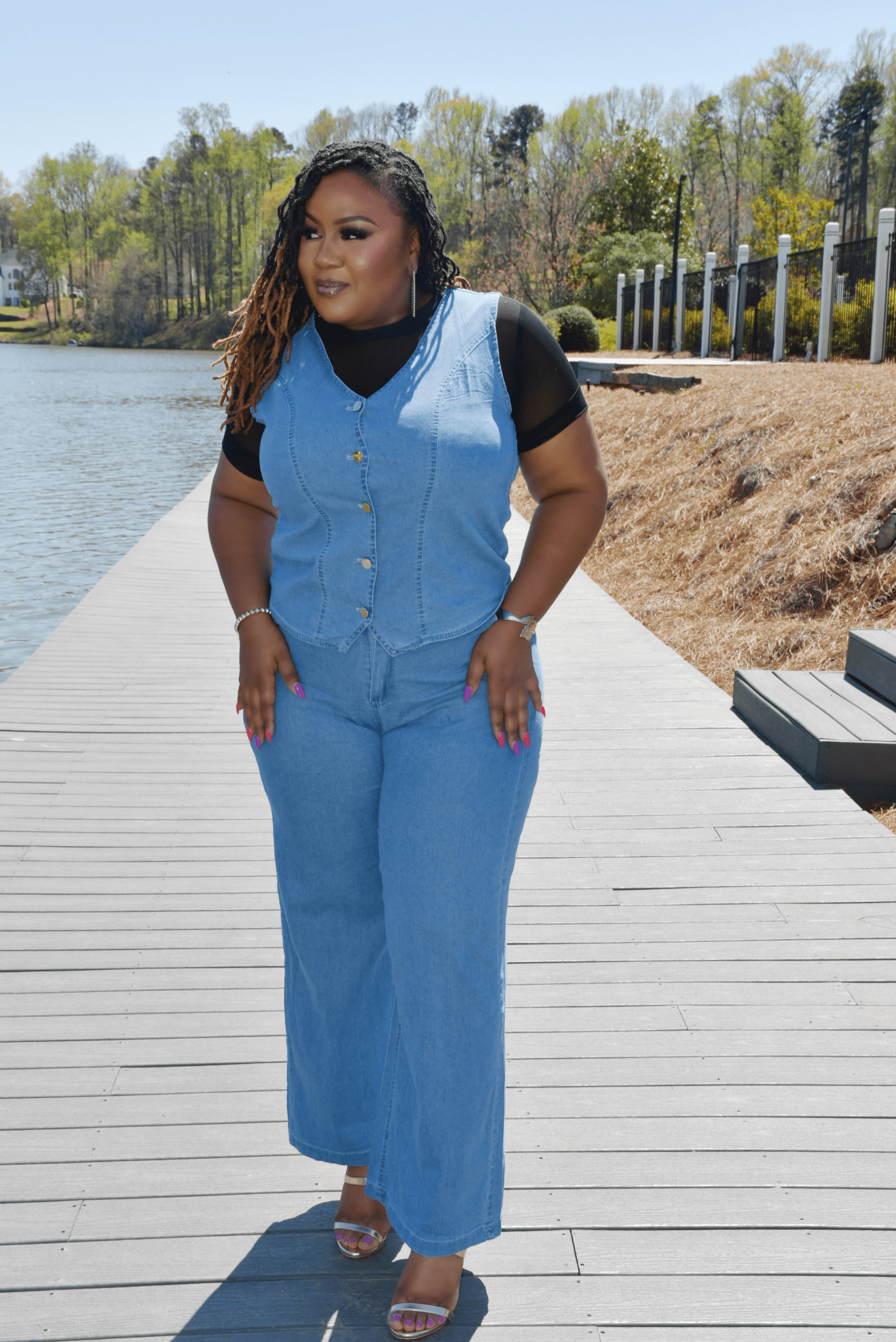 Tea Two piece Denim - Z’Nor Avenue Boutique