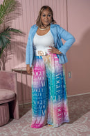 Vogue Color Print Palazzo Pants - Z’Nor Avenue Boutique