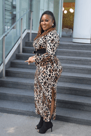 Zora Print Midi Dress - Z’Nor Avenue Boutique
